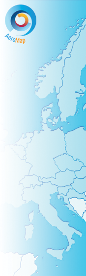 AeroMap, Európa térképek