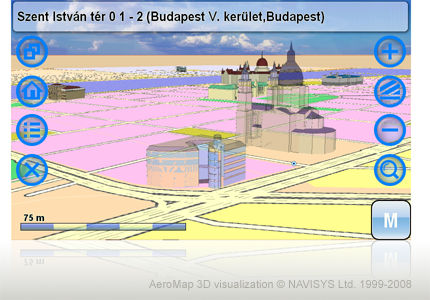 AeroMap 3D GPS navigációs rendszer - PDA, PC, Notebook