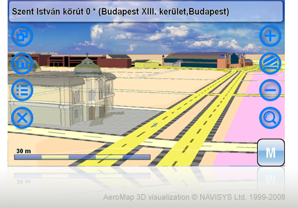 a 3D épületek segítenek a tájékozódásban